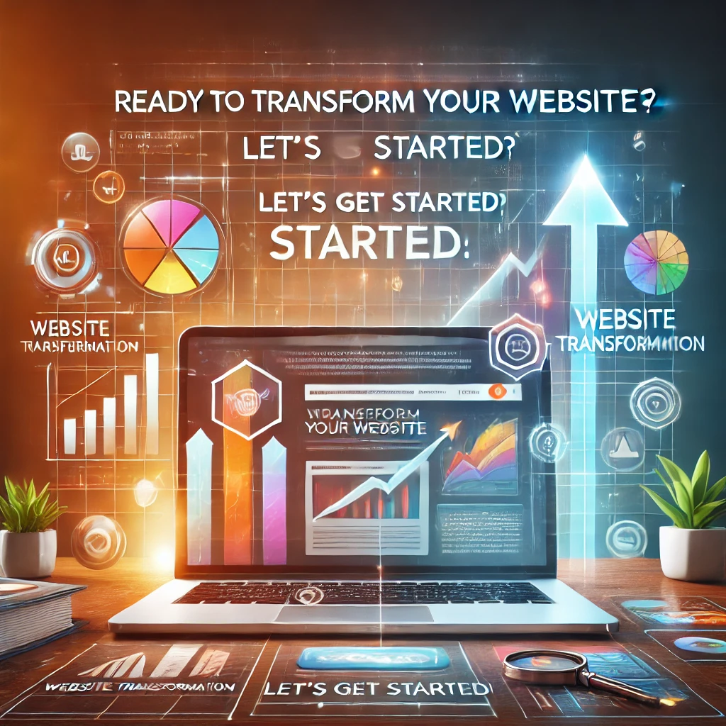 Ready to Transform Your Website? Let’s Get Started needed a image for this heading